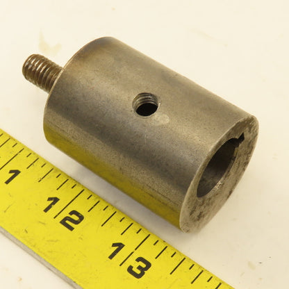 3/4" Motor Shaft Mount Eccentric Adaptor 1-1/2" OD 3/8"-16 Stud
