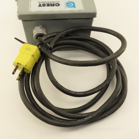 Crest Ultrasonics 500/250Timer 120V 1Ph Cleaning Tank Timer 60 Minute
