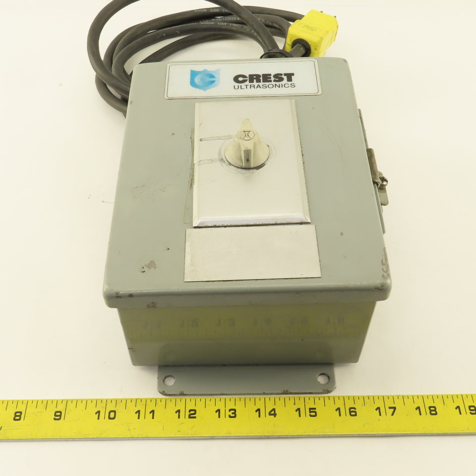 Crest Ultrasonics 500/250Timer 120V 1Ph Cleaning Tank Timer 60 Minute