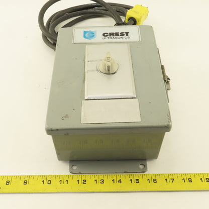 Crest Ultrasonics 500/250Timer 120V 1Ph Cleaning Tank Timer 60 Minute