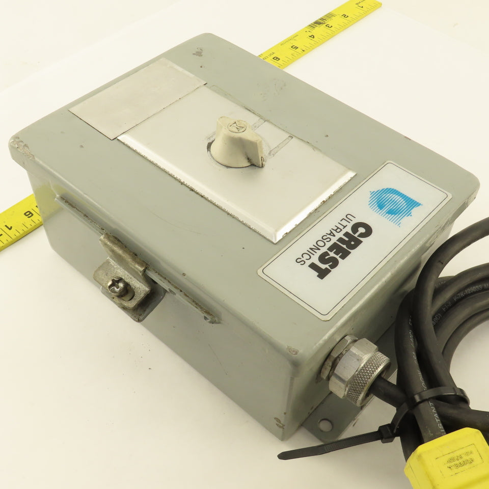 Crest Ultrasonics 500/250Timer 120V 1Ph Cleaning Tank Timer 60 Minute