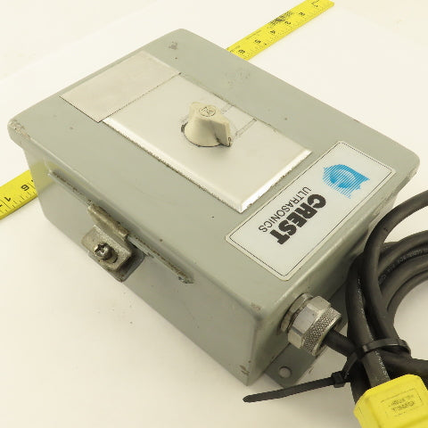 Crest Ultrasonics 500/250Timer 120V 1Ph Cleaning Tank Timer 60 Minute