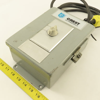 Crest Ultrasonics 500/250Timer 120V 1Ph Cleaning Tank Timer 60 Minute