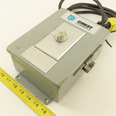 Crest Ultrasonics 500/250Timer 120V 1Ph Cleaning Tank Timer 60 Minute