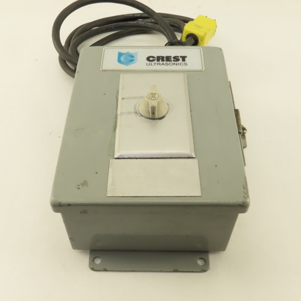 Crest Ultrasonics 500/250Timer 120V 1Ph Cleaning Tank Timer 60 Minute