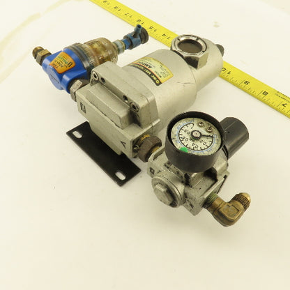 SMC AM250 AR2500 Airline Filter Regulator Mist Separator 3/8"-1/2"