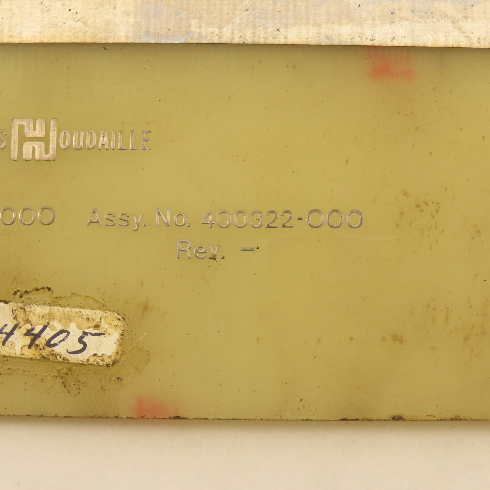 Houdaille 400322-000 Rev D Circuit Board