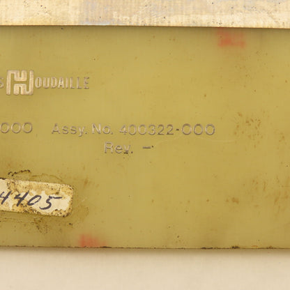 Houdaille 400322-000 Rev D Circuit Board