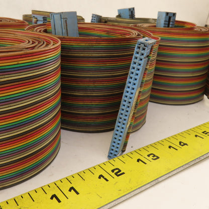 Houdaille Strippit HECC 80 Ribbon Cable Assortment From Machine Cabinet Lot Of 8