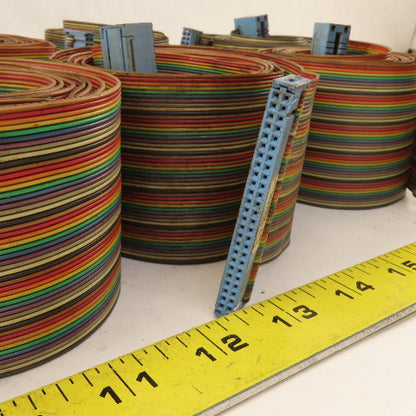 Houdaille Strippit HECC 80 Ribbon Cable Assortment From Machine Cabinet Lot Of 8