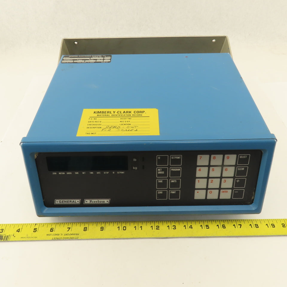General Electronic Systems Freedom-I 30,000Lb Capacity Scale Readout 120V