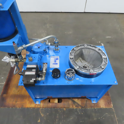 4Kw  Hydraulic Power Unit 15 Gallon Tank 460V 3Ph W/Accumulator Parts or repair