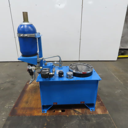 4Kw  Hydraulic Power Unit 15 Gallon Tank 460V 3Ph W/Accumulator Parts or repair