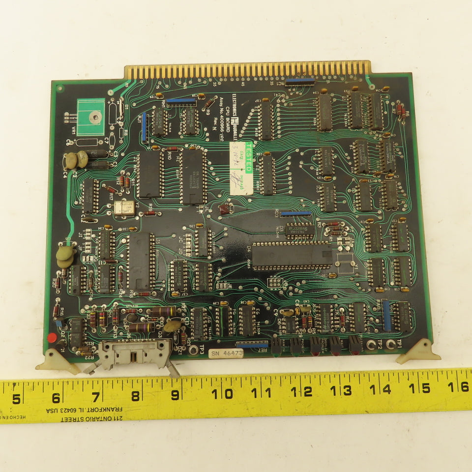 Houdaille 400966-100 Rev N CPU Board