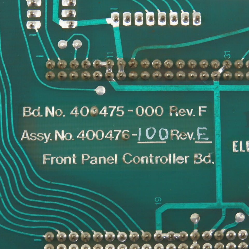 Houdaille 400476-100 Rev E Front Panel Controller Board