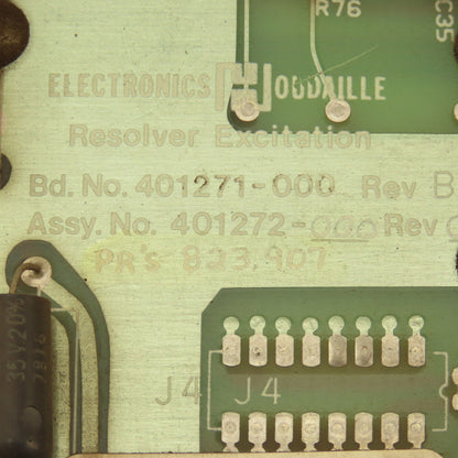 Houdaille 401272-000 Rev. C Resolver Excitation Board