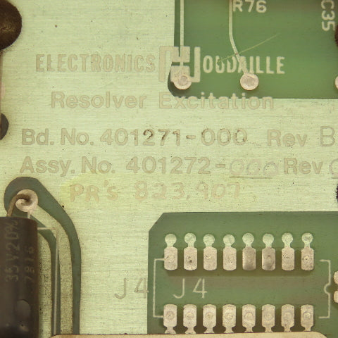 Houdaille 401272-000 Rev. C Resolver Excitation Board