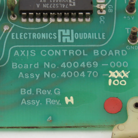 Houdaille 400470-100 Rev H Axis Control Board