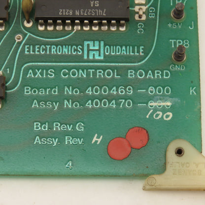 Houdaille 400470-100 Rev H Axis Control Board