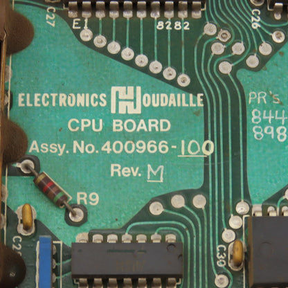 Houdaille 400966-100 Rev. M CPU Circuit Board