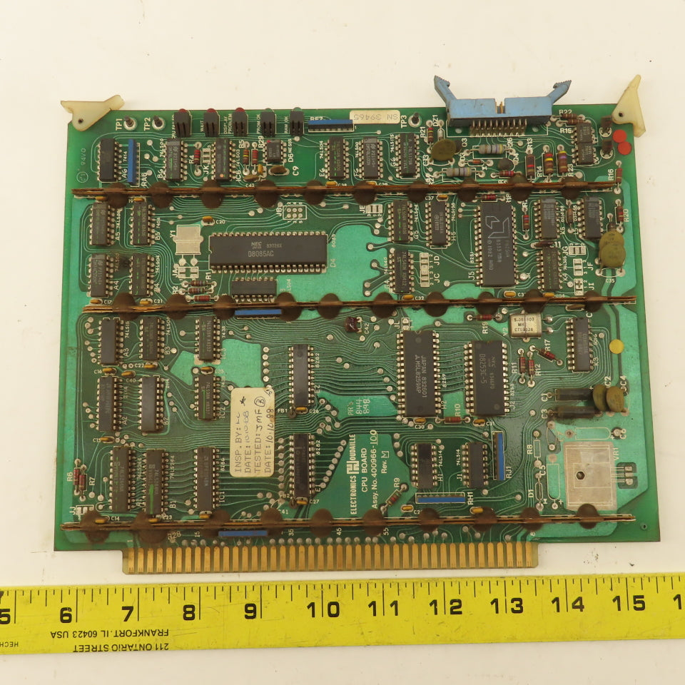 Houdaille 400966-100 Rev. M CPU Circuit Board