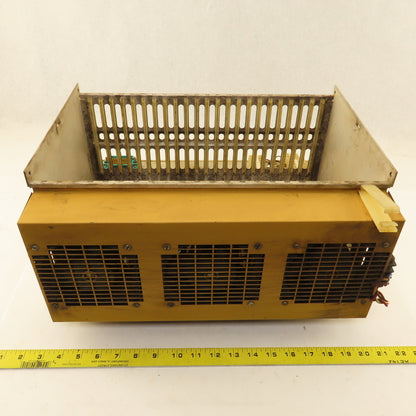 Houdaille 401425-000 Rev. BD 20 Slot Empty Card Rack Chassis Card Cage Assembly