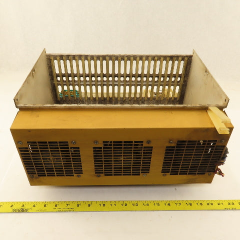 Houdaille 401425-000 Rev. BD 20 Slot Empty Card Rack Chassis Card Cage Assembly