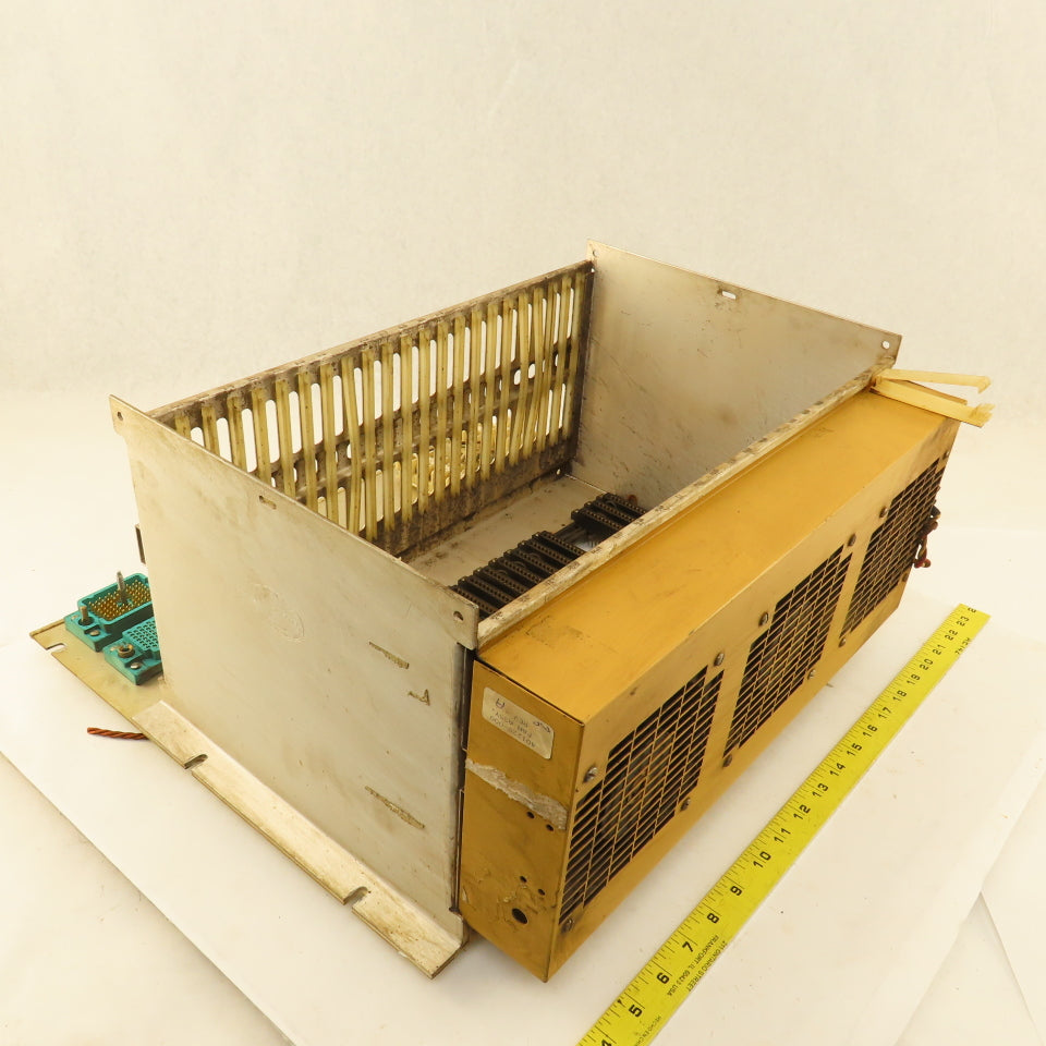 Houdaille 401425-000 Rev. BD 20 Slot Empty Card Rack Chassis Card Cage Assembly