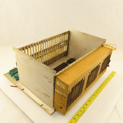 Houdaille 401425-000 Rev. BD 20 Slot Empty Card Rack Chassis Card Cage Assembly