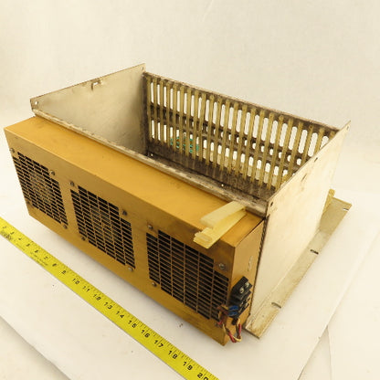 Houdaille 401425-000 Rev. BD 20 Slot Empty Card Rack Chassis Card Cage Assembly