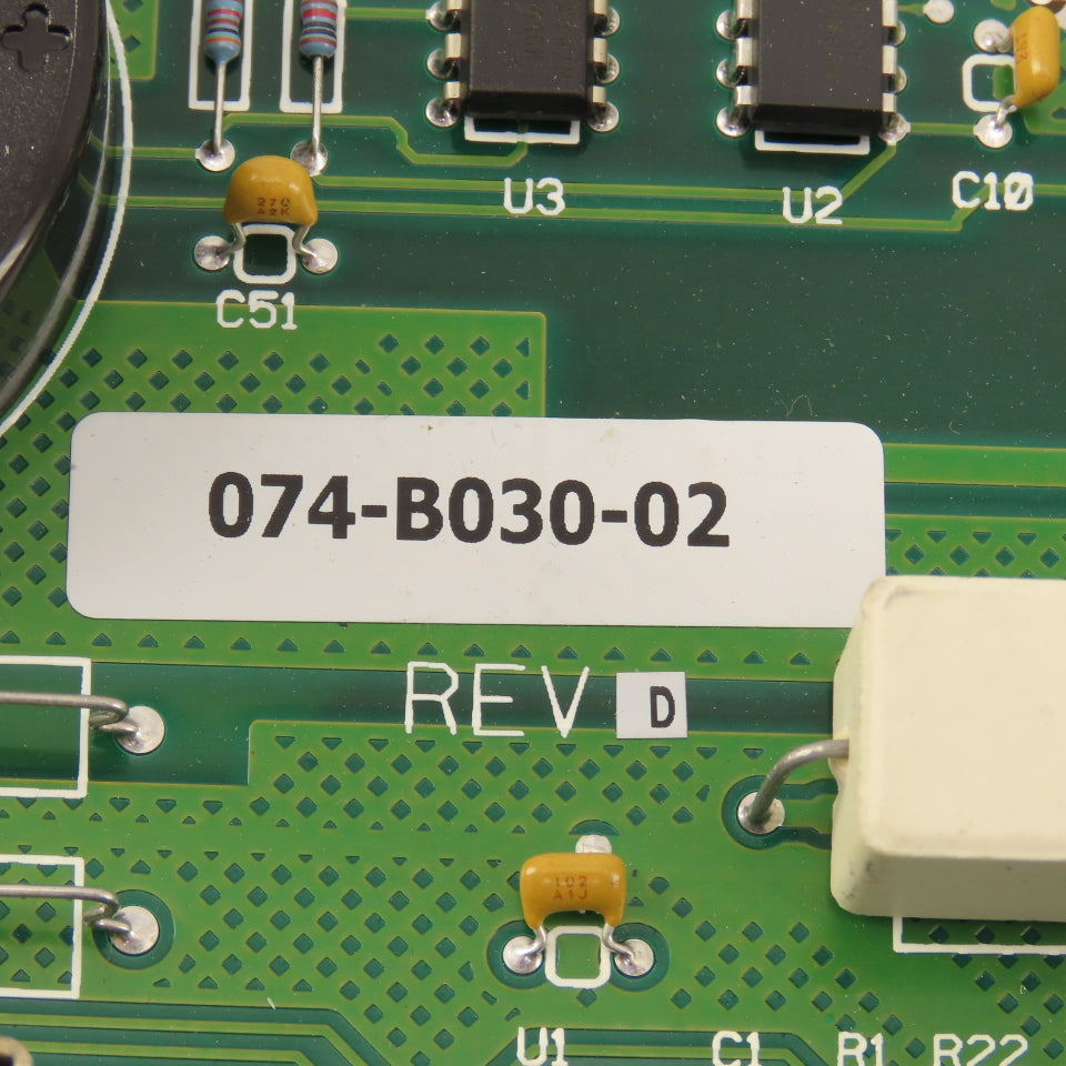 074-B030-02 Circuit Board Controller Bayer 074-B047 Reagent Takeup Control
