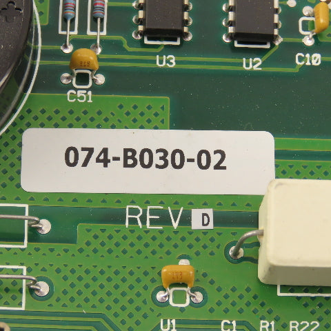 074-B030-02 Circuit Board Controller Bayer 074-B047 Reagent Takeup Control
