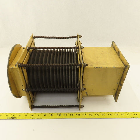 Hoffman 6x6 Wire Way Bellows Flexible Adapter Coupling