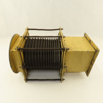 Hoffman 6x6 Wire Way Bellows Flexible Adapter Coupling
