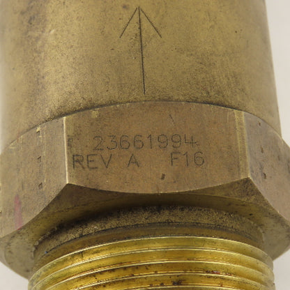 Ingersoll Rand 23661994 Check Valve 1.25 Orfs From a Model R110-A145