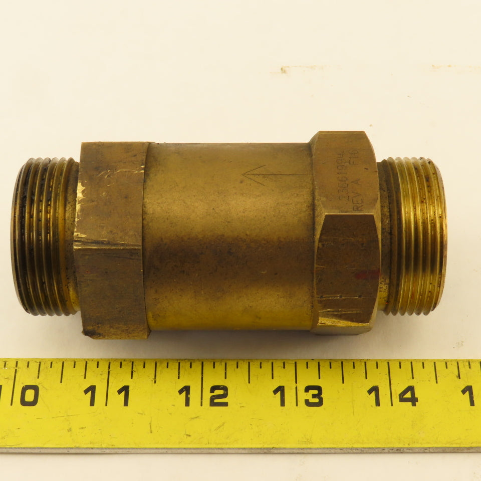 Ingersoll Rand 23661994 Check Valve 1.25 Orfs From a Model R110-A145
