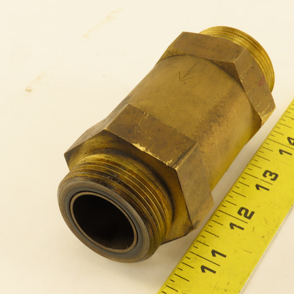 Ingersoll Rand 23661994 Check Valve 1.25 Orfs From a Model R110-A145