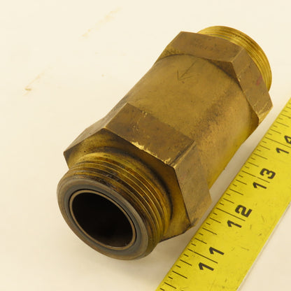 Ingersoll Rand 23661994 Check Valve 1.25 Orfs From a Model R110-A145