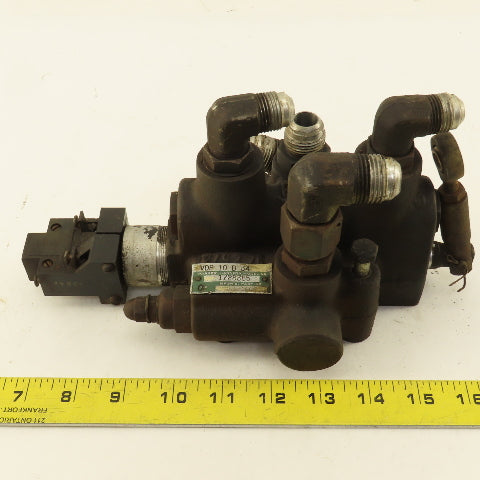 Parker VDP 10 D 34 Forklift Hydraulic Spool Valve 5 Port