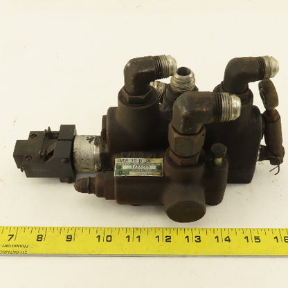 Parker VDP 10 D 34 Forklift Hydraulic Spool Valve 5 Port