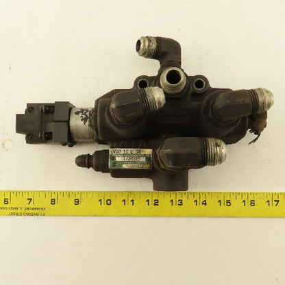 Parker VDP 10 D 34 Forklift Hydraulic Spool Valve 5 Port