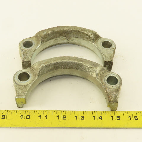 Hydraulic 4-1/2" SAE Split Flange Set of 2