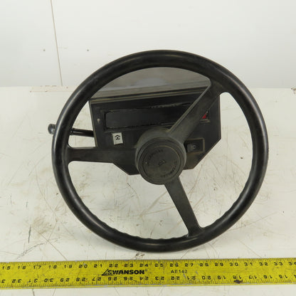 Caterpillar M350 Forklift Steering Column Dash Cluster & Hydraulic Assembly