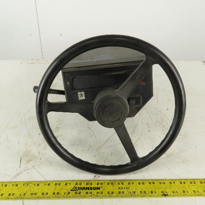 Caterpillar M350 Forklift Steering Column Dash Cluster & Hydraulic Assembly