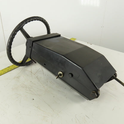 Caterpillar M350 Forklift Steering Column Dash Cluster & Hydraulic Assembly