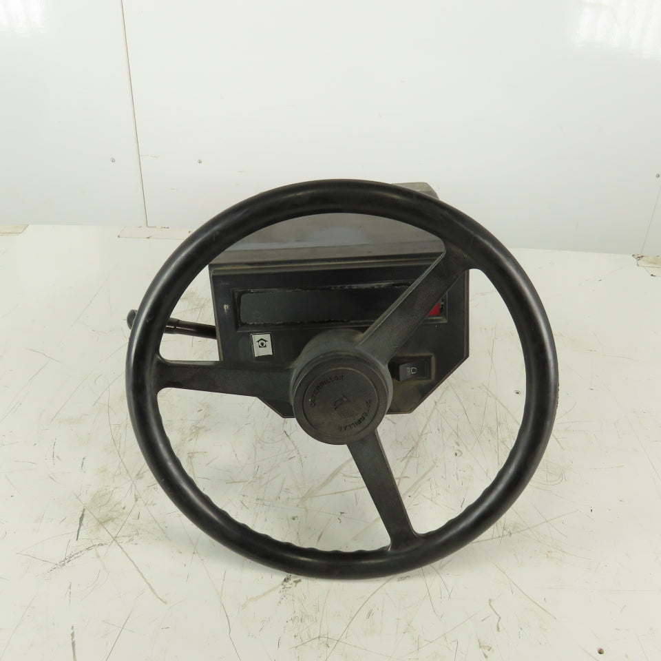 Caterpillar M350 Forklift Steering Column Dash Cluster & Hydraulic Ass ...