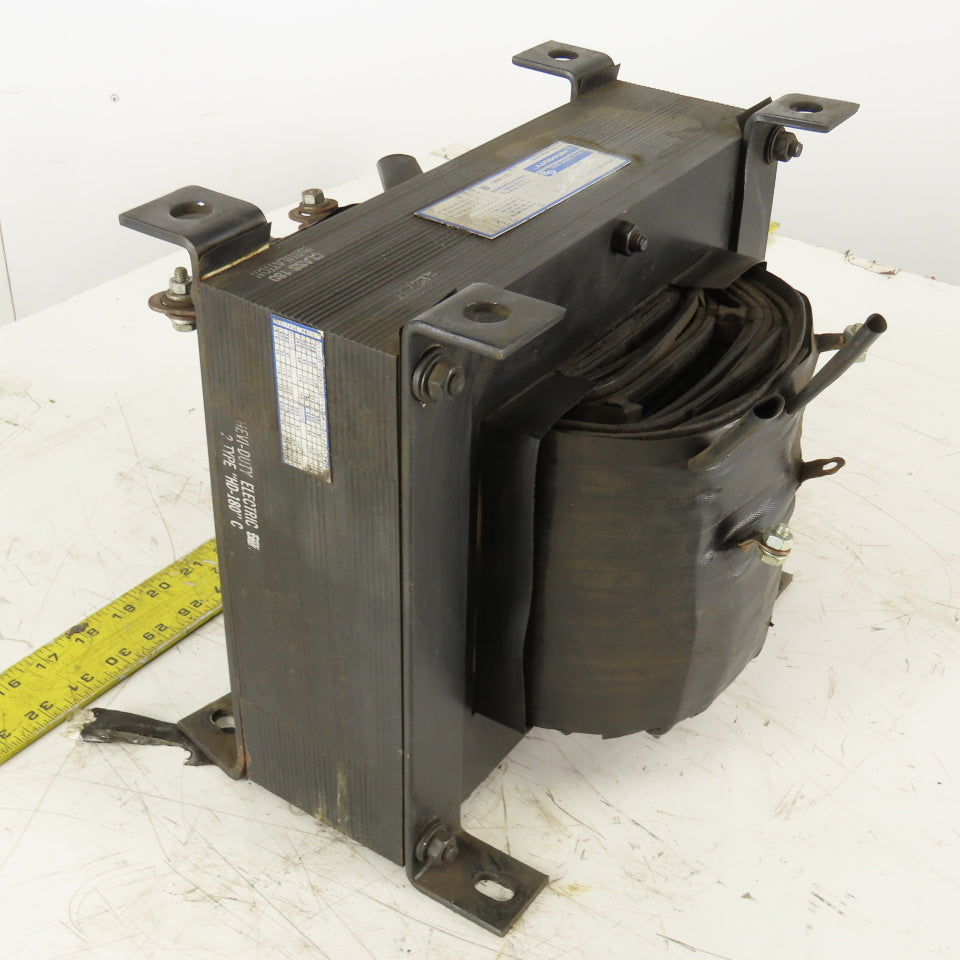 Hevi-Duty TR7500 N 208-600V Pri 7.5kVa 85-130V Sec 50/60Hz Multi Tap Transformer