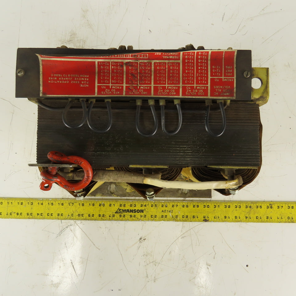 4B399349-G02 Multi Tap Transformer 230-418V 50/60Hz 70V Sec.