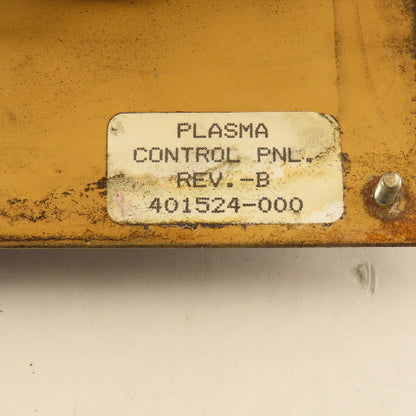 Houdaille 401524-000 Rev B Plasma Control Panel
