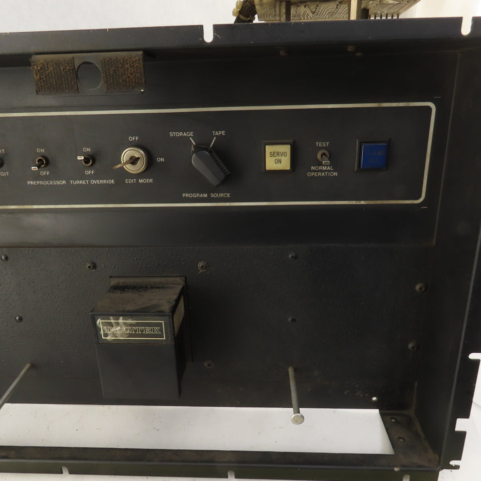 Houdaille Strippit Hecc 80 Decitech 262J7-002 Tape Reader Panel Board